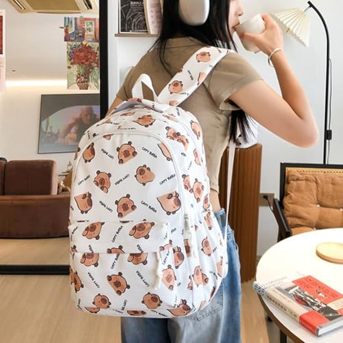 Cadeau enfant cartable animal capybara sac à dos original