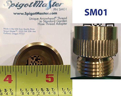 image for 2-Pack: SpigotMaster ~Vacuum Breaker Adapter~ Converts an Arrowhead PK