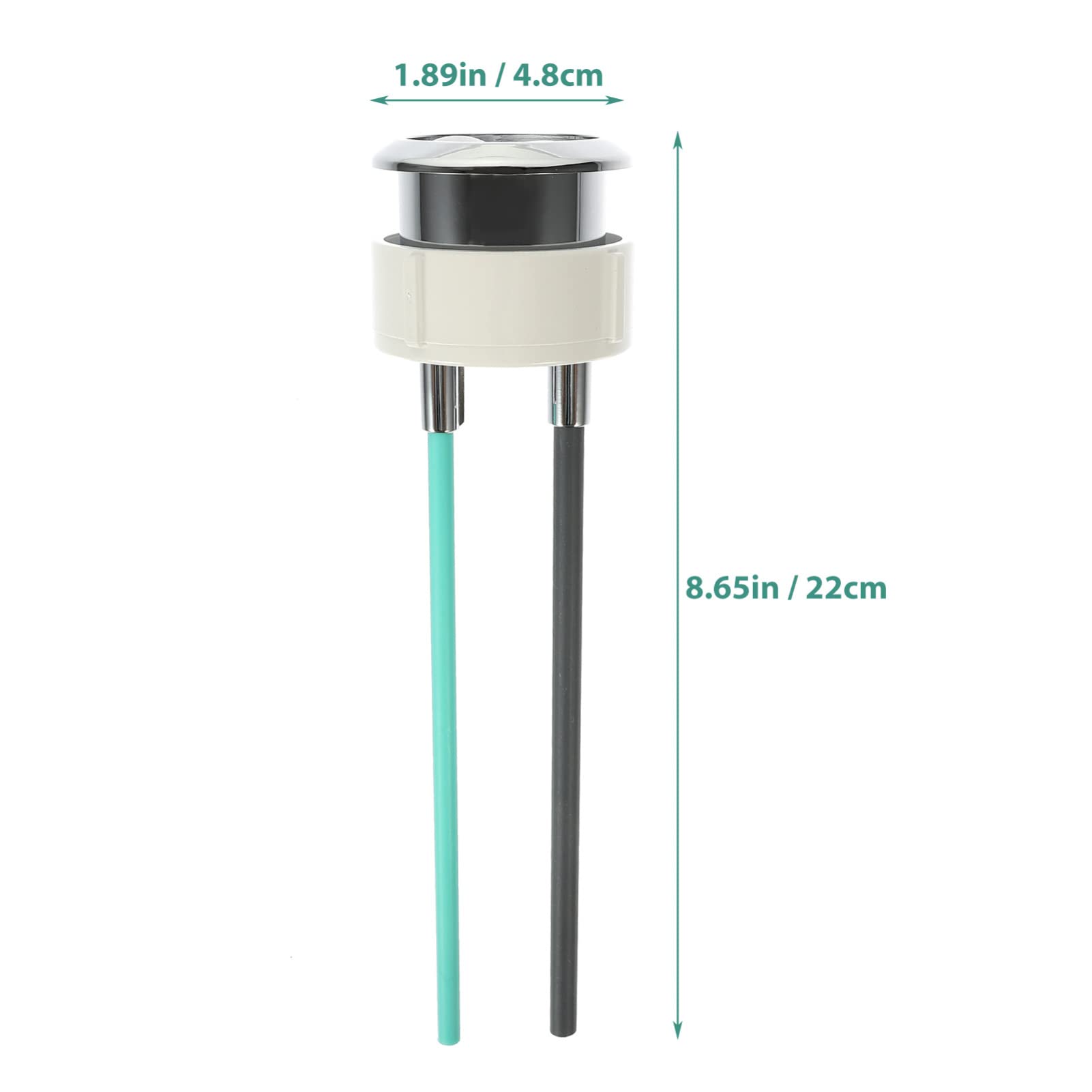 Cabilock 4pezzi Per Serbatoio Wc Facile Installare Design Compatibile Standard Installazione