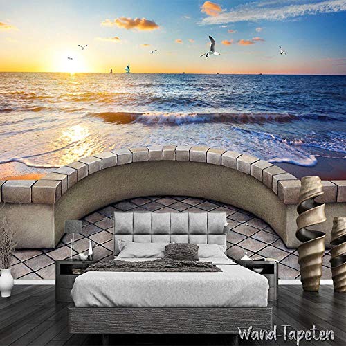 Papier peint photo 3D étanche grand format 400x280 cm décoration murale trompe l'oeil