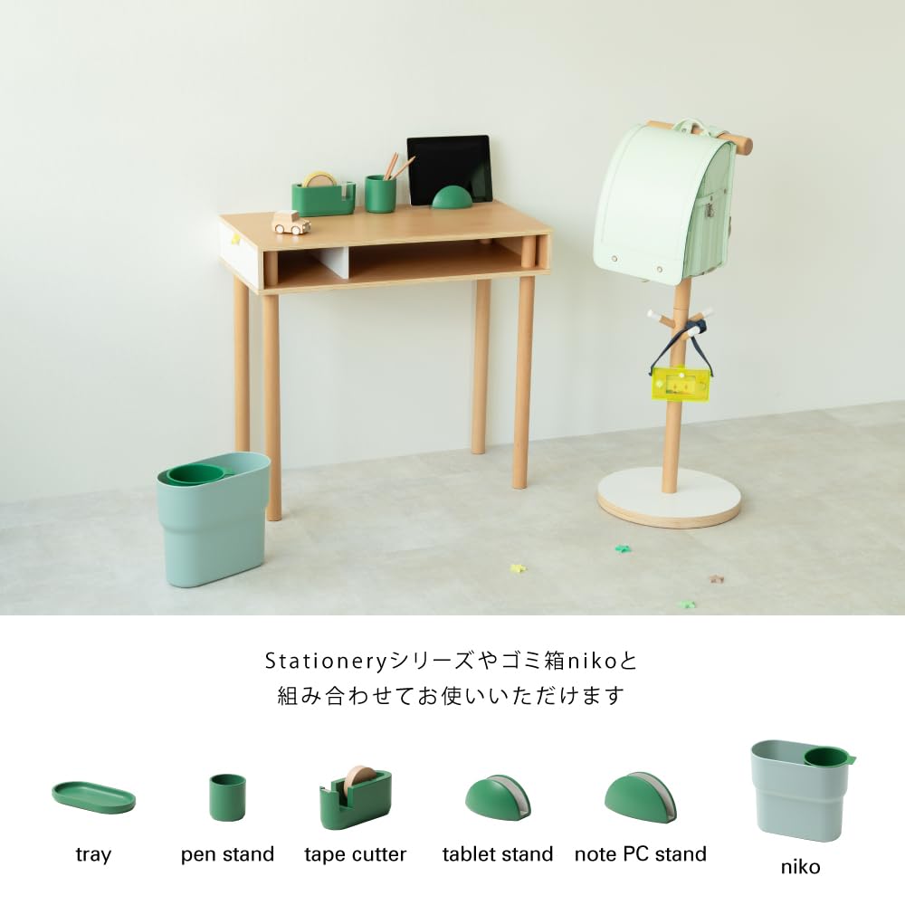 Amazon｜ideaco (イデアコ) 卓上 文具 小物 トレー グリーン tray