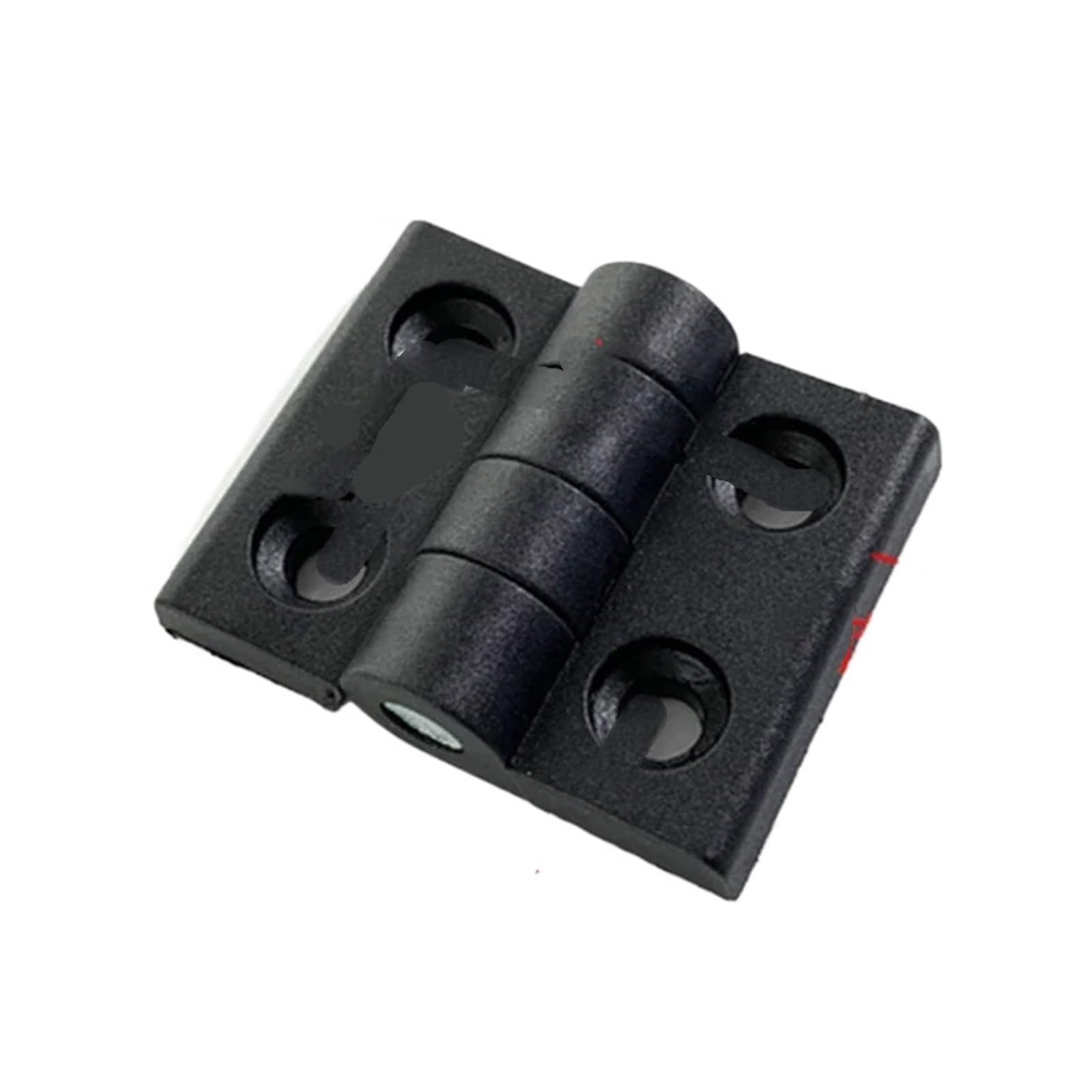 Cerniere per porte con cuscinetti a sfera per impi 10 pezzi piccola cerniera nera mini porta in plastica cuscinetto scatola di distribuzione porta armadio scatola industriale cerniera ammortizzante re