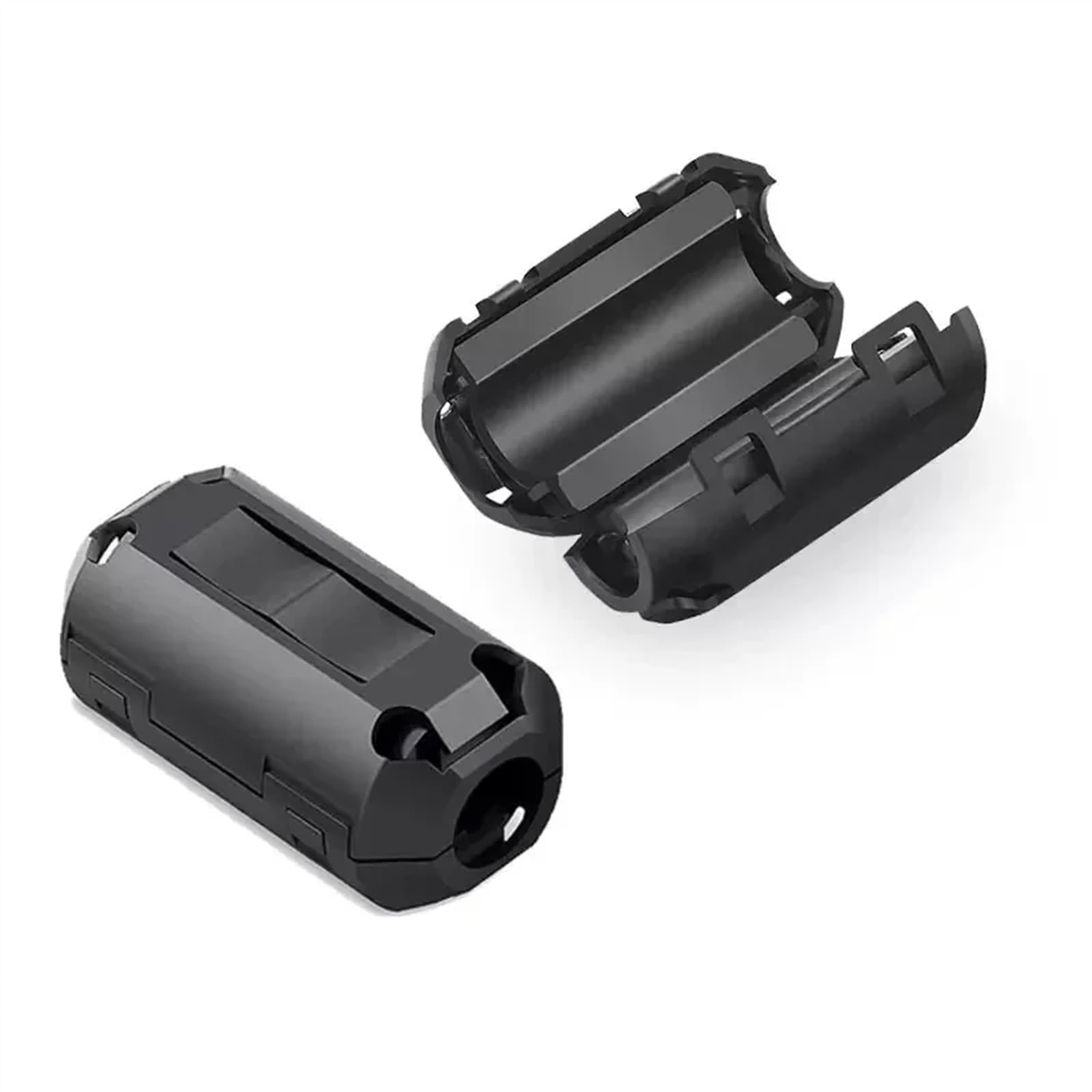 20 PCS Nero Anello Magnetico Filtro In Ferrite for La Schermatura del Cavo Diametro Interno 3.5 MILLIMETRI 5/7/9/11/13/15 MILLIMETRI Filtro di Smagnetizzazione ( Color : 5MM-ui1000 , Size : 20 PCS )