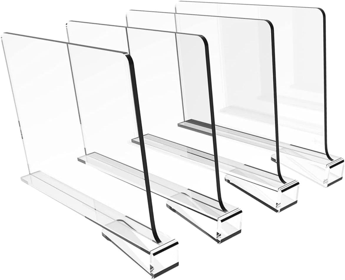 4pcs Shelf Dividers for Closet Organization Closet Separators for Wardrobe Cabinet Storage for Maximizing Space and Neatly Storing Clothes