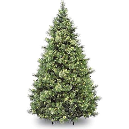 National Tree Company 6.5ft Pre-Lit Carolina Pine Artificial Christmas Tree