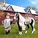Lori – Mini Doll & Toy Horse – Small 6-Inch Doll & Gypsy Vanner Horse – Set with Clothes, Animal & Accessories – Playset for Kids – Ansley & Arabel – 3+ Years