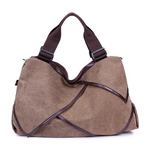 Sac en toile rétro et sac à main avec bandoulière paquet de loisirs D