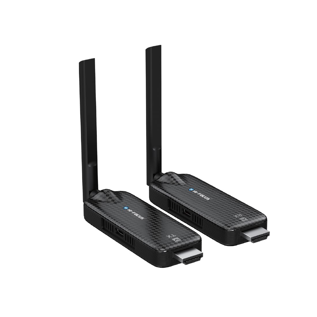 Hi-Focus 100M Wireless HDMI Extender | 1080P Full HD Video Transmitter & Receiver | HDMI Wireless Display Adapter | Plug & Play | 5GHz Dual Antenna | for TV, Projector, Laptop, CCTV DVR-image-7