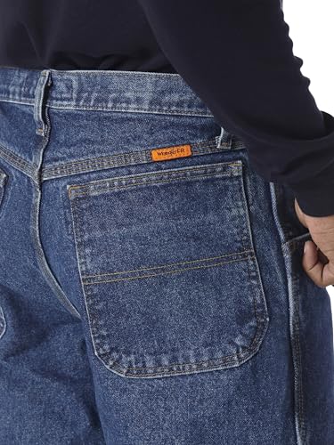 Wrangler Herren Riggs Workwear Schreiner-Jeans, schwer entflammbar Arbeitshose, Denim, 33 W/30 L – Ansicht 5