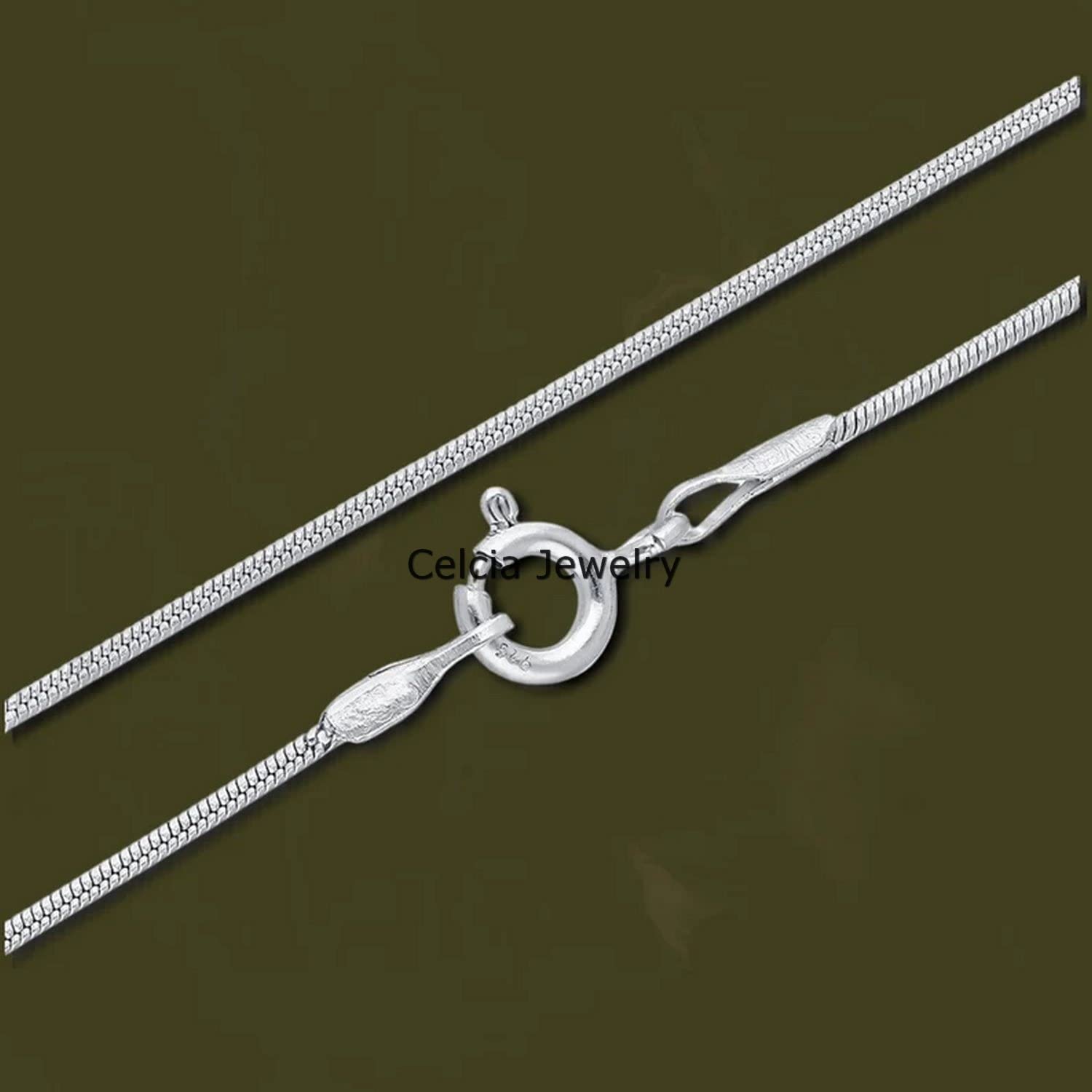 Sólido collar de plata de ley 925 para mujer, collar de piedra natal de octubre hecho a mano único con piedra preciosa rosa facetada de cuarzo rosa genuino