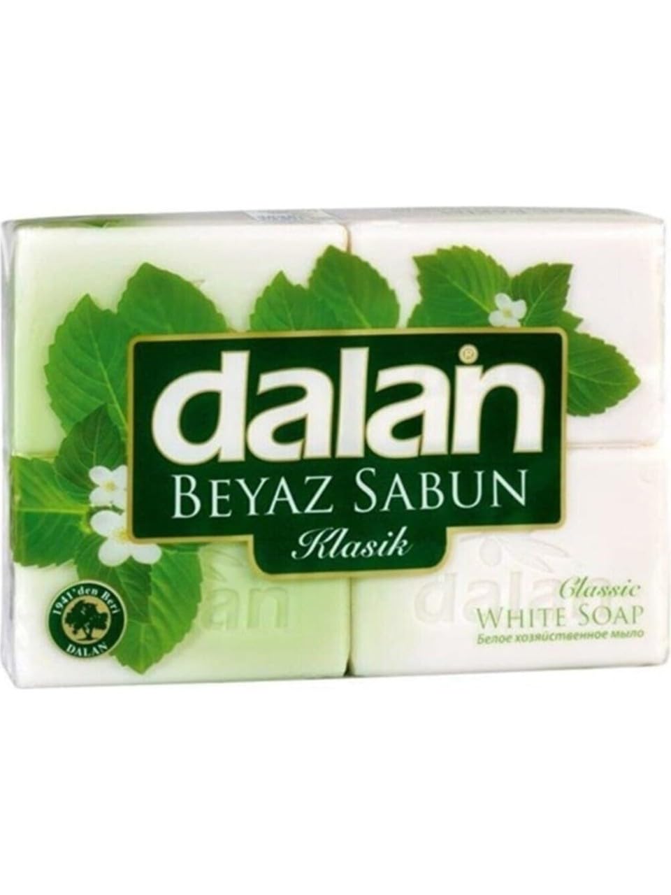 Dalan Geleneksel Saf Beyaz Banyo Sabunu Klasik 150x4 g