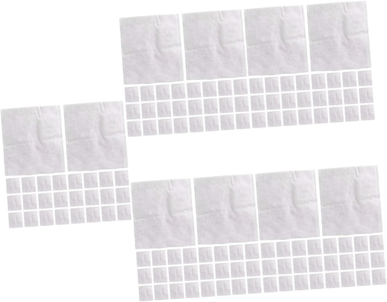 balacoo 500pcs Non-Woven Plant Growing Bags Ventilated Nursery Pots for Healthy for Outdoor and Indoor Gardening