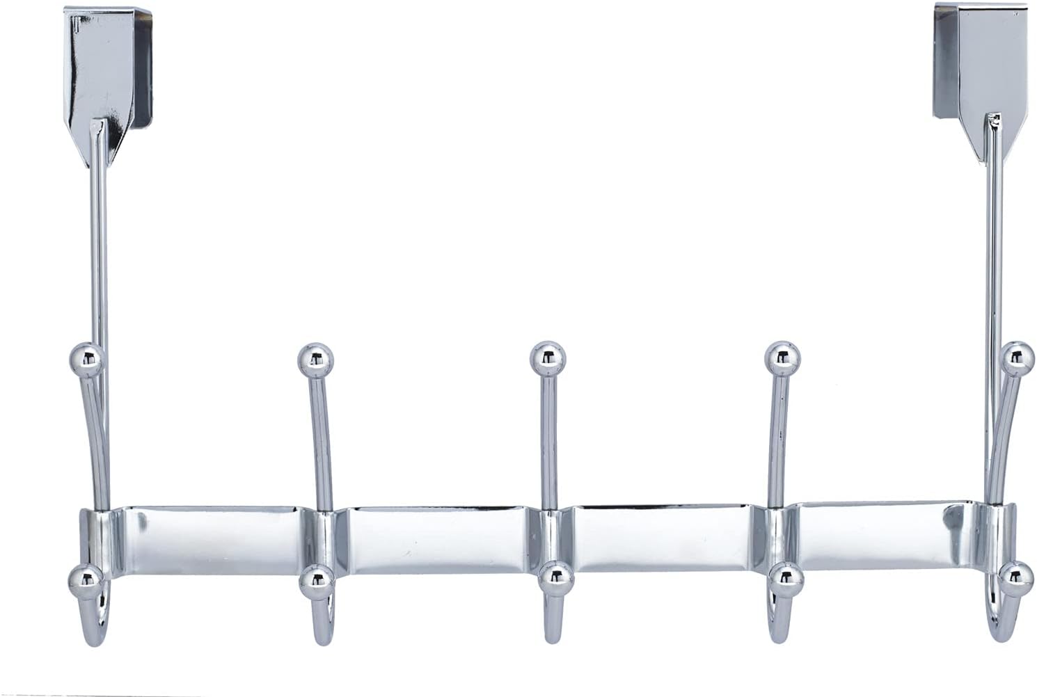Richelieu Hardware 77943 Utility Over The Door Hook Rack, 13-3/8 in (339 mm), Chrome