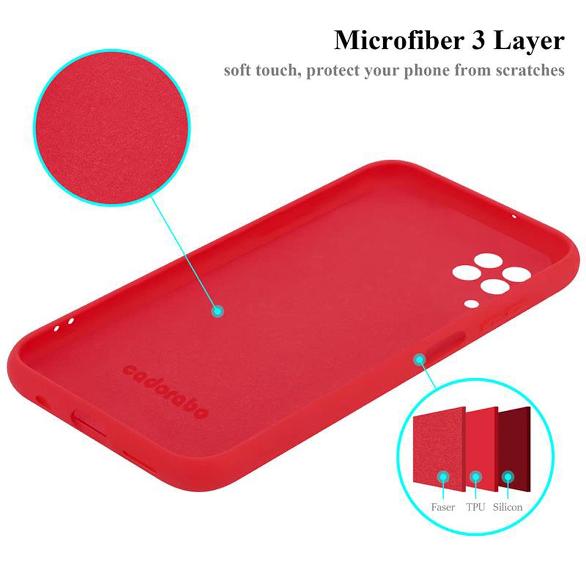 Cadorabo Case for Huawei Nova 6se / P40 Lite/Nova 7i in Candy Blue