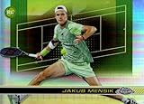 Jakub Mensik trading Card (Czech Republic Tennis Champion) 2024 Topps Chrome Rookie RC #193 REFRACTOR