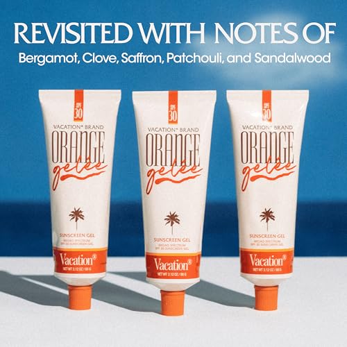Image of Vacation Car Air Freshener, Pack of 3 - Hanging Air Freshener for Car, Home and Office, Orange Gelee French Riviera Signature Scent, Long-Lasting Deodorizer