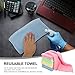 Zerodeko 12pcs Super Absorbent Kitchen Cleaning Cloths Multi-use Dish Towels and Duster Rags for Household Soft and Breathable Wood Fiber Material Mixed Color