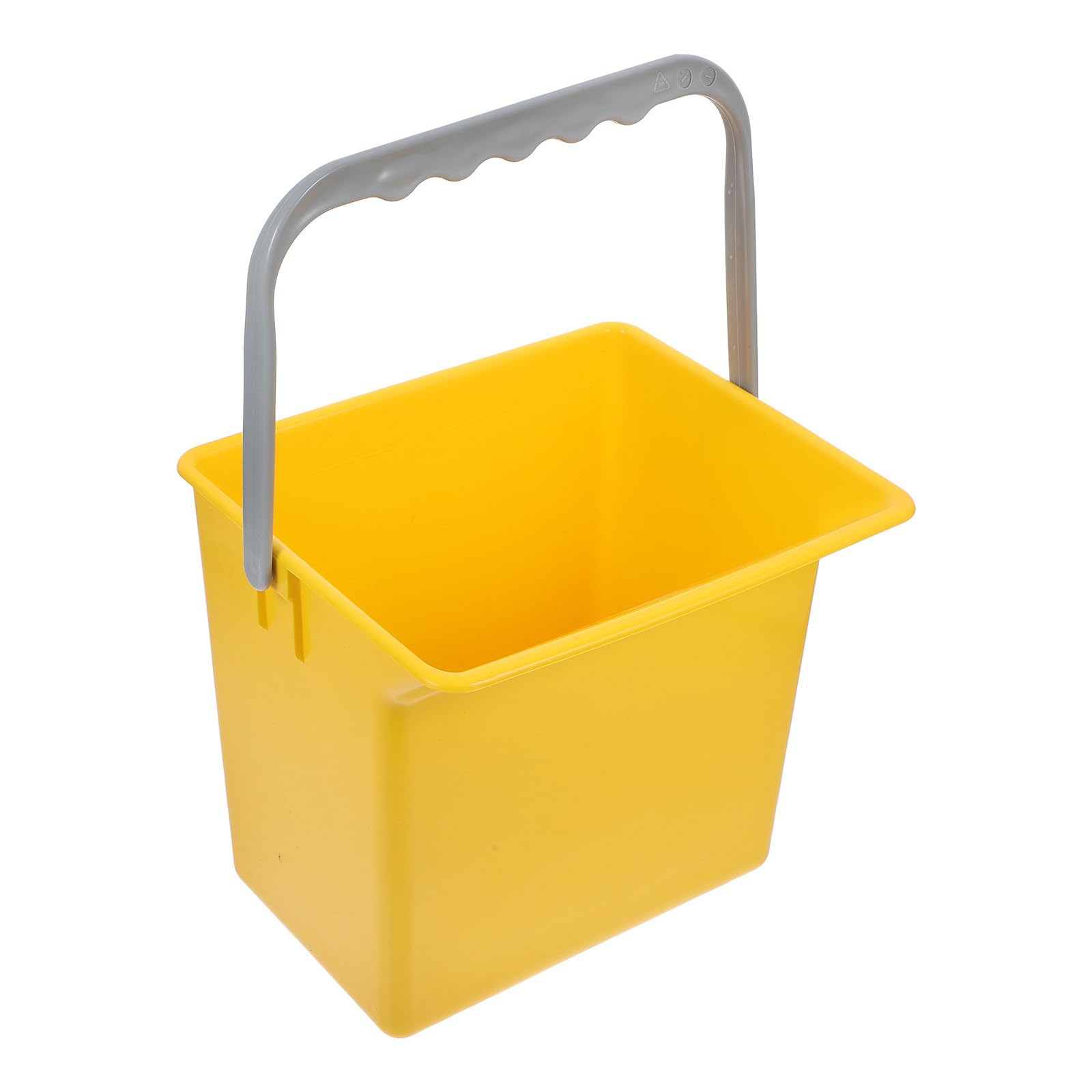 Gatuida Secchio per Pulizie in Plastico da 2 con Maniglia, Grande Capacità e Design Multifunzionale per Uffici e Luoghi Pubblici