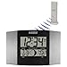 La Crosse Technology WS-8117U-IT-AL Atomic Wall Clock with Indoor/Outdoor Temperature