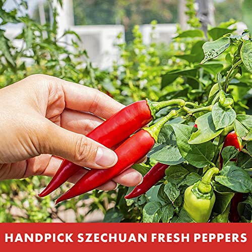 Image of Yimi Dried Red Chilis Peppers, Super Hot Spice For Multi Cuisine 10.7 Oz | Super Hot Peppers Dried Chili Pods For Pozole Tamales Hotpot, Resealable Storage Bags For Cooking & Gift