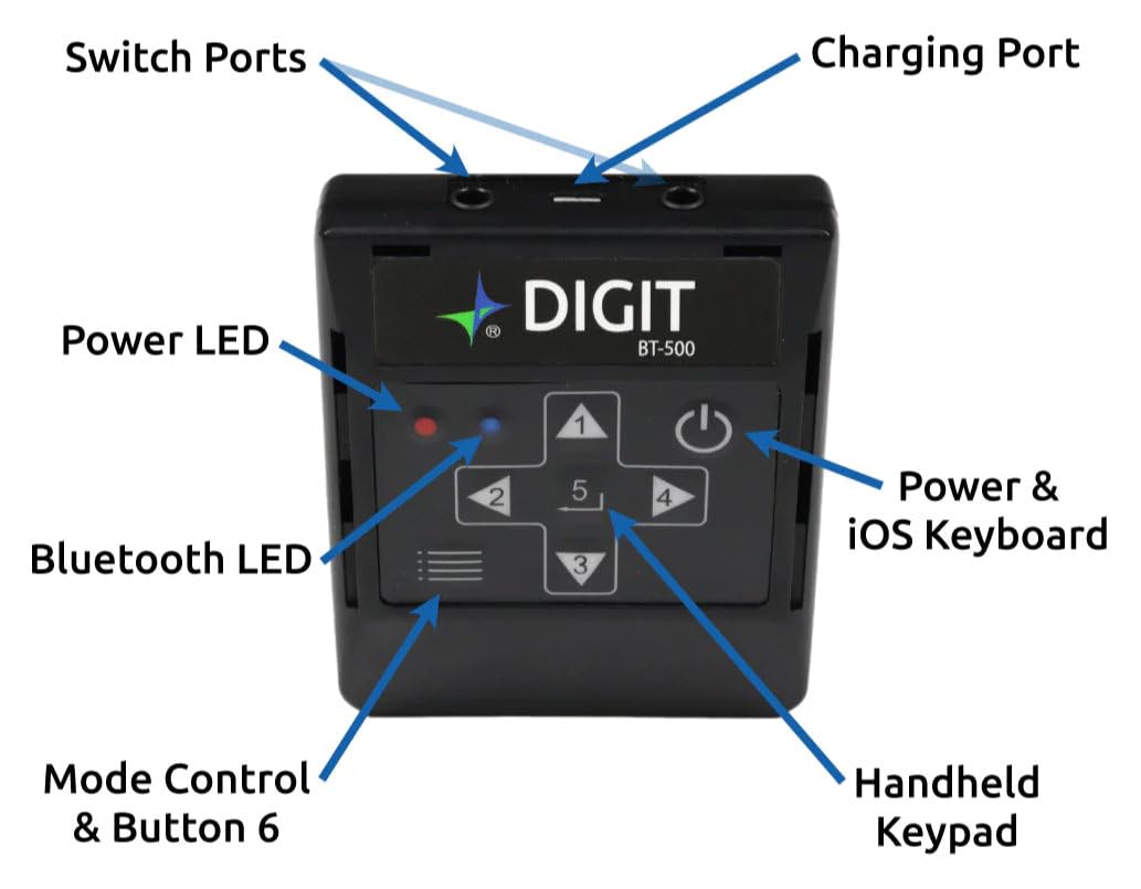 AirTurn DIGIT BT500 - Telecomando portatile