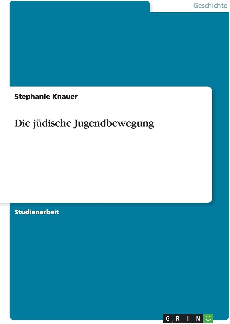 Die jüdische Jugendbewegung