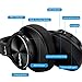 immagine 4Cuffie Wireless Bluetooth 5.0 Cancellazione Attiva del Rumore,Srhythm NC75 Pro ANC Over Ear con CVC8.0 Microfono Stereo Hi-Fi,Carica Rapida, 40 ore di Lavoro,per iPhone/Android/PC/TV