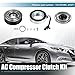 X AUTOHAUX AC Compressor Clutch Replace CO 29148C for Infiniti JX35 2013 for Nissan Quest Maxima Murano A/C Clutch Repair Assembly