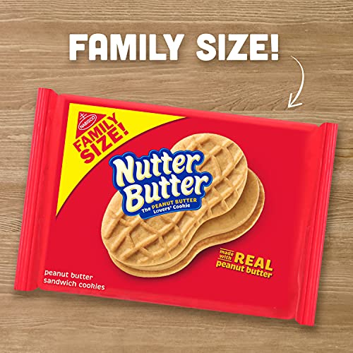 Nutter Butter Family Size Peanut Butter Sandwich Cookies, 4 - 16 Oz Packs #TOP2