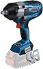 Bosch Professional 18V System BITURBO Cordless Impact Driver GDS 18V-1000 (1000 Nm Tightening Torque, 1600 Nm Breakaway Torque, Without Battery/Charger)