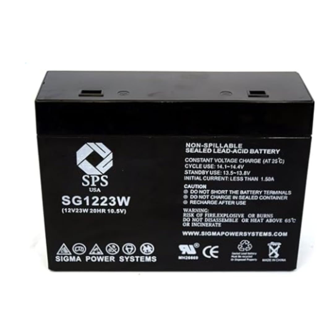 SPS Brand 1223W Replacement Battery for CSB HC1217W