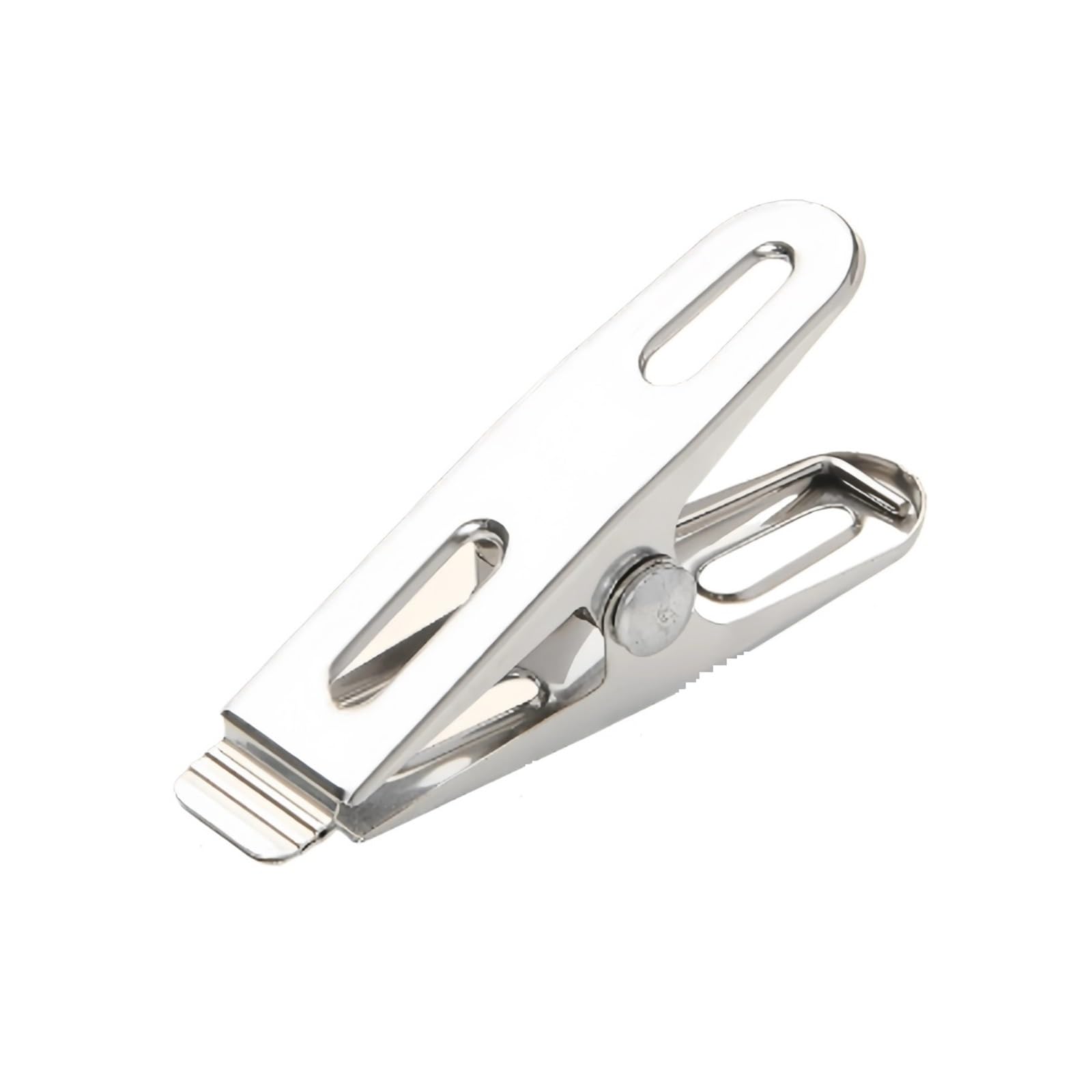 100Pcs Clothes Pegs Stainless Steel Washing Line Hang Pins Windproof Metal Clamps Stainless Steel Clothes Peg