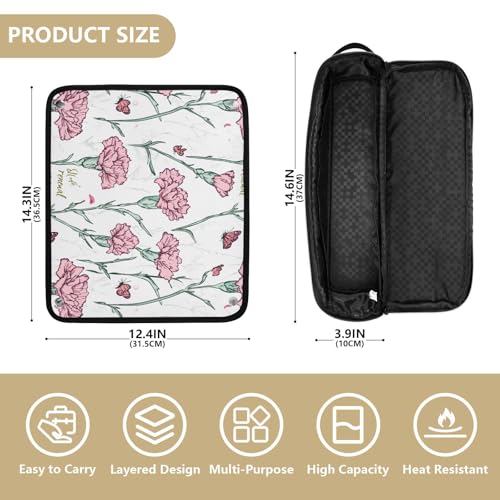Bolsa de viaje Chic Pink para herramientas de cabello miniatura 4