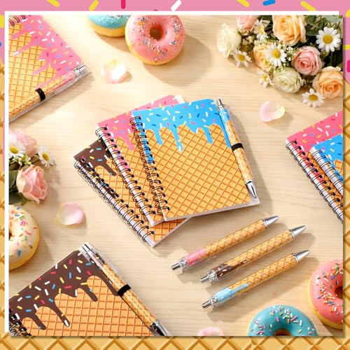 Stylos à bille donut éviter la panne d'inspiration carnet de notes - 2