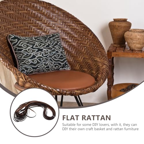 Ratán plástico rollo de PE reutilizable y resistente para arreglar muebles de jardín 2