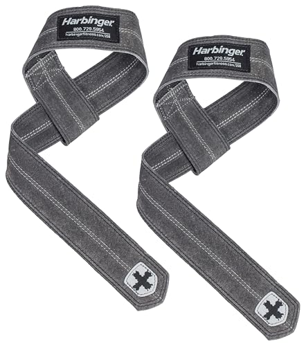 Harbinger Lederen hijsband zwart - One Size