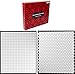 Produktbild Hexers role playing game board: vinyl mat alternative - Dungeons and Dragons D&D DnD Pathfinder RPG play compatible - 27''x23'' - 1'' squares on one side, 1'' hexes on the other - Foldable & Dry Erase