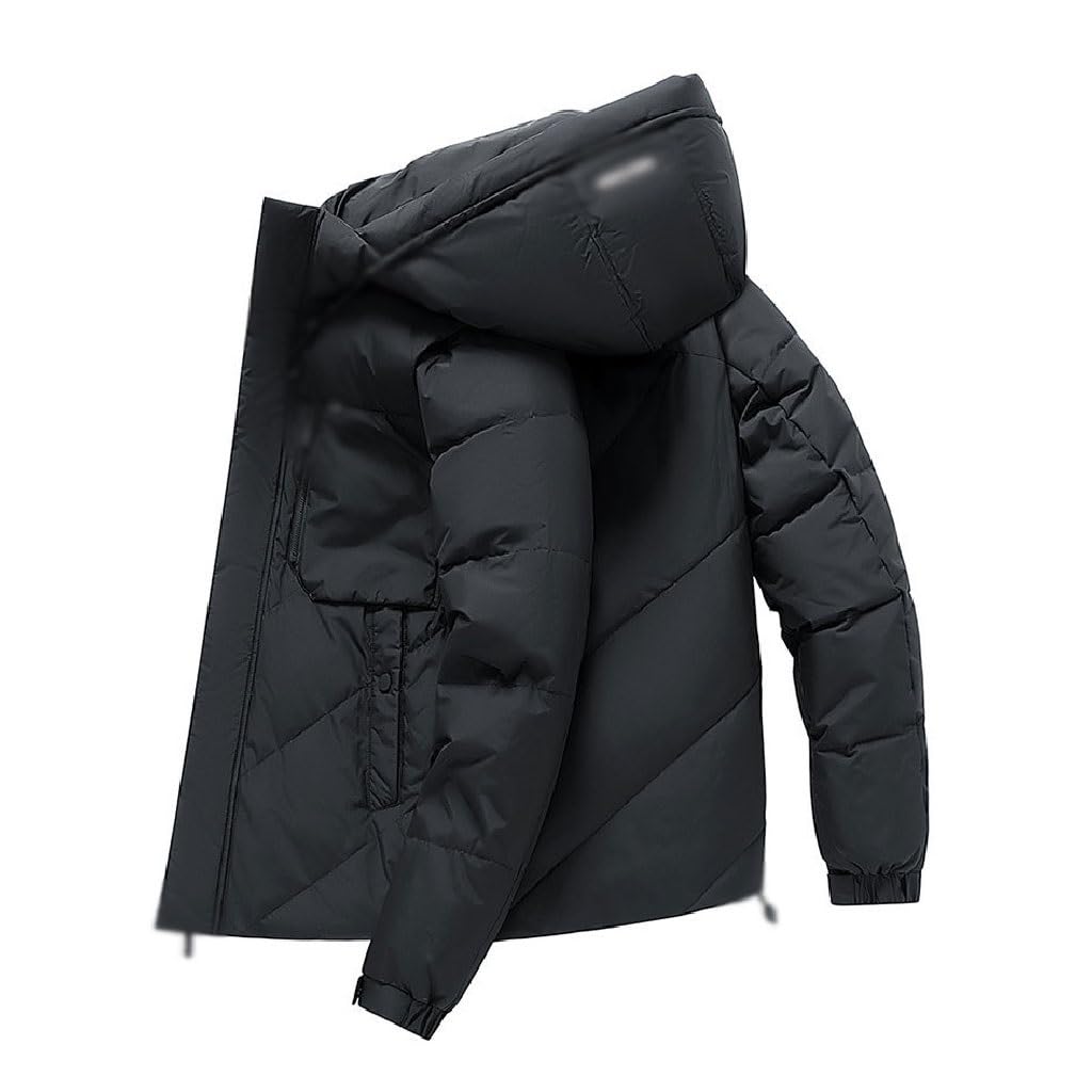 Doudoune chaude coupe-vent pour homme veste hiver imperméable Warm Lock en taille L