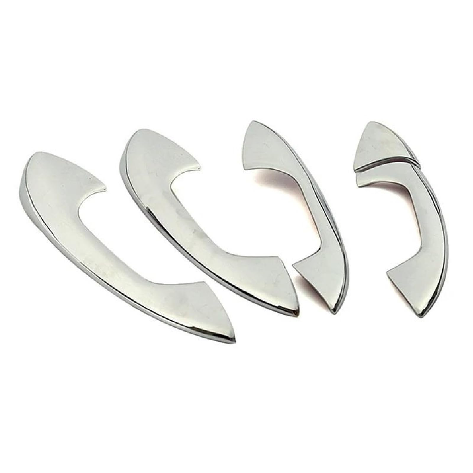 Noheeu Chrome1 Car Exterior Door Handle Bowl Cover Modify Frame Trim Parts For Benz A B C E Cla Glb Glc Class 2020 2021(Chrome1)