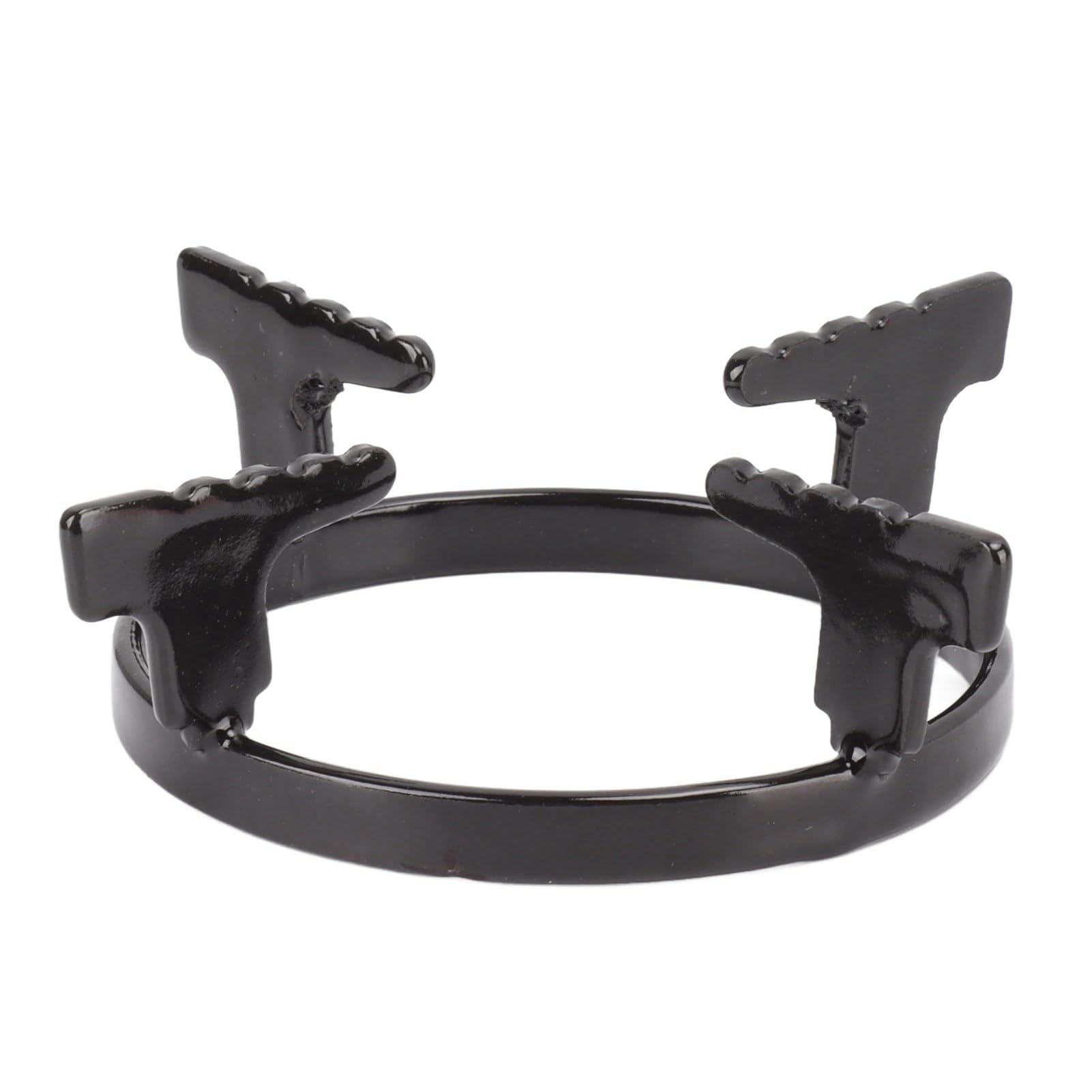 Griglia per Wok in Ghisa Prevenzione della Ruggine Griglia per Fornello a Gas Portatile in Acciaio Inossidabile Supporto per Wok per Cucina Leggero e Portatile Stufa per Wok in