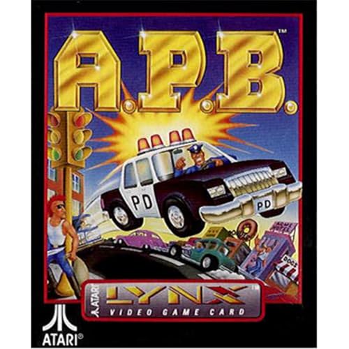 A.P.B. APB Game for Atari Lynx