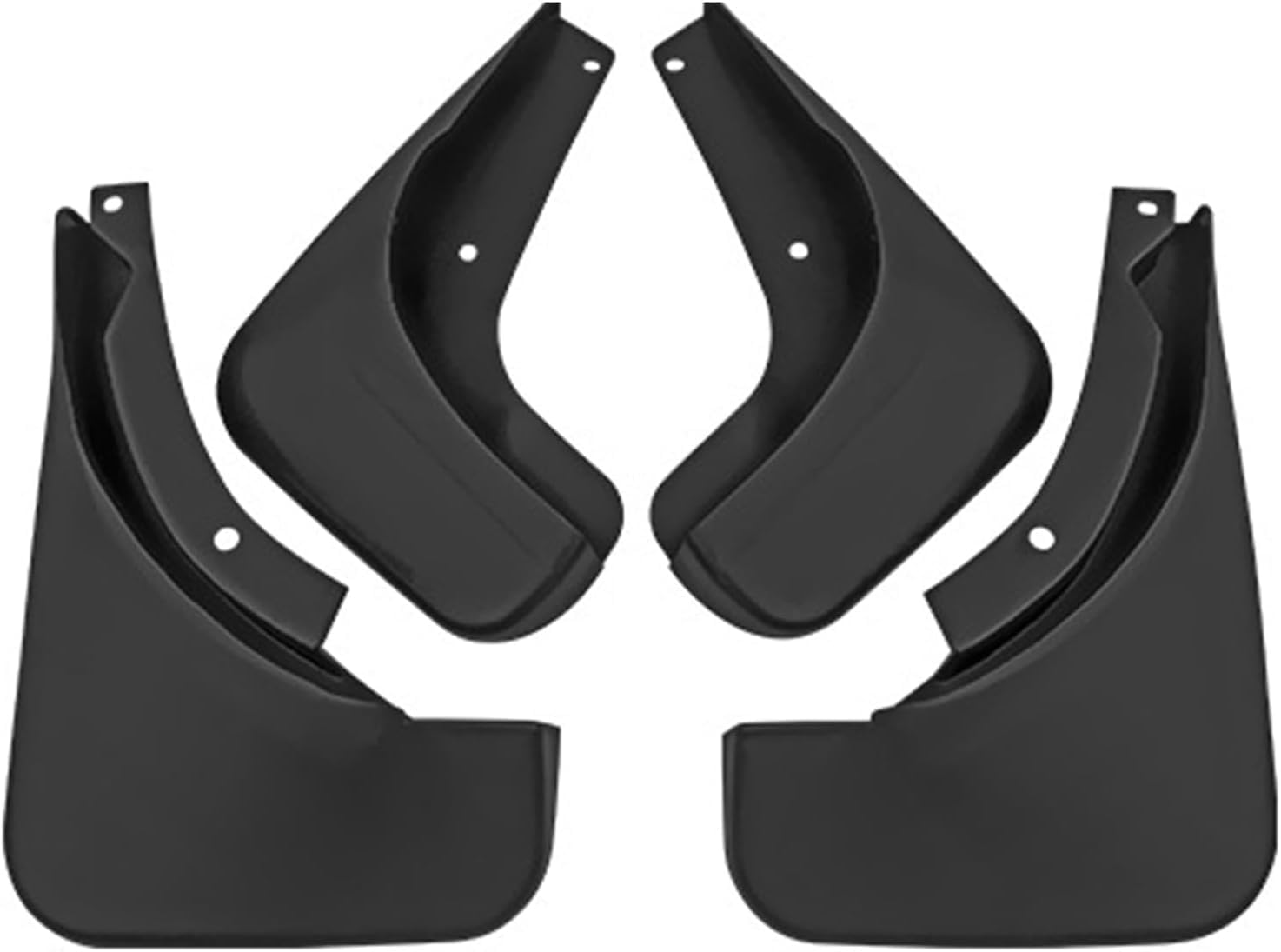 RSCBB 4 Pcs Car Mud Flaps Splash Guards for Volkswagen Sagitar Jetta A5 2008-2011, Easy Installation Mudguards Front Rear Mud Flaps Splashproof Waterproof Car Accessories