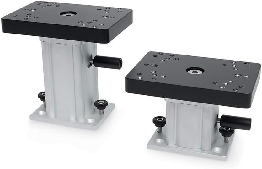 Cannon Aluminum Swivel-Base Pedestal Mount for Downriggers and Boat Trolling