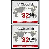 Cloudisk 2Pack Compact Flash Card (32GB)