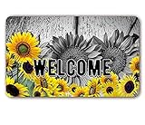 Multiusos: esta práctica alfombra antipolvo se puede utilizar como alfombra de puerta o como alfombra exterior para puertas, pasillos, entradas, cocinas, dormitorios, terrazas, porches, umbrales o porches.