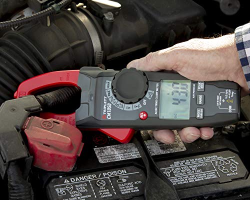 Image of Triplett CM1050 True RMS 6000 Count 1000A AC /DC Clamp Meter with Inrush, LPF, LOZ, and Certificate of Traceability to NIST