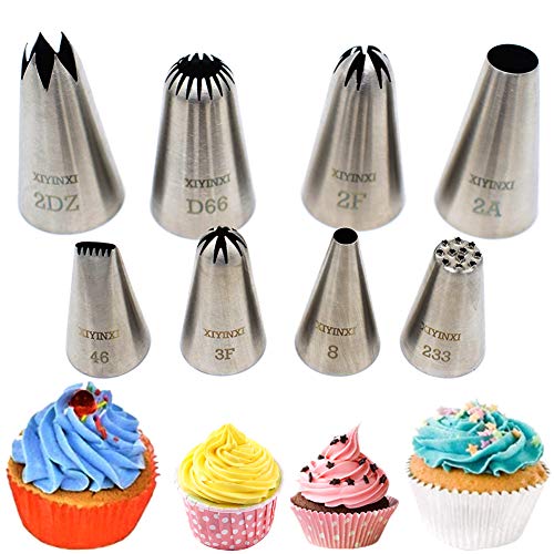 XIYINXI Open Star Lot de 8 grandes douilles Cover