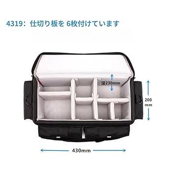 Amazon.co.jp: Foivozs カメラバッグ 大容量 一眼レフ プロの