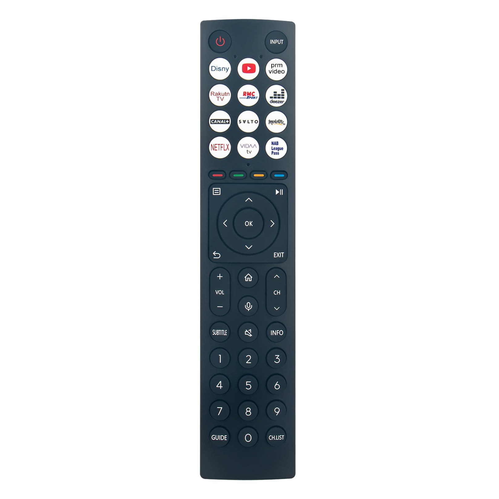 Télécommande ERF3C86H de remplacement pour réparer votre TV Hisense - 7