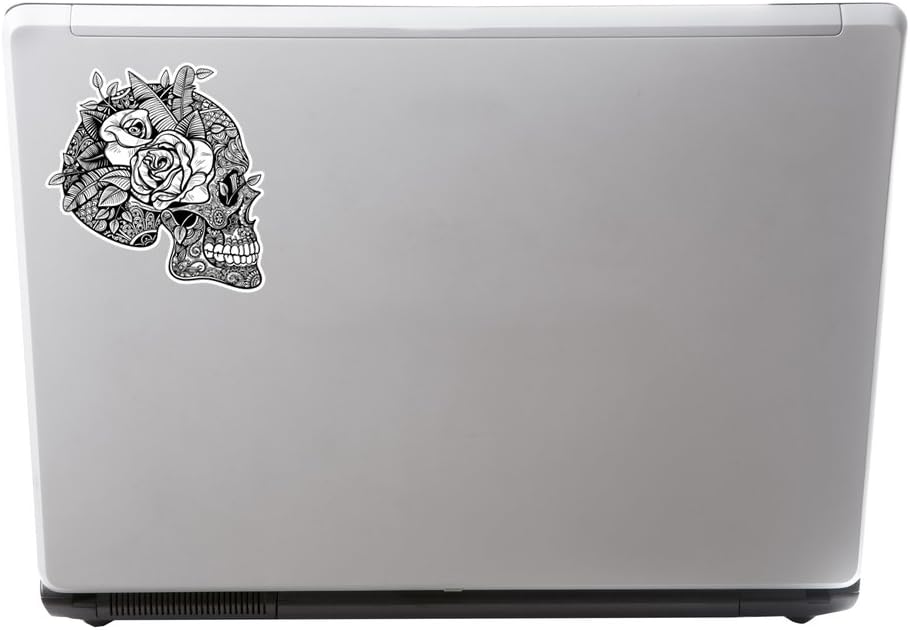 2 x 30cm/300mm Sugar Skull Vinyl Stickers Mexico Festival Day of The Dead #7492